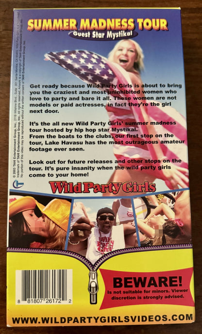 Wild Party Girls Summer Madness Tour (VHS)