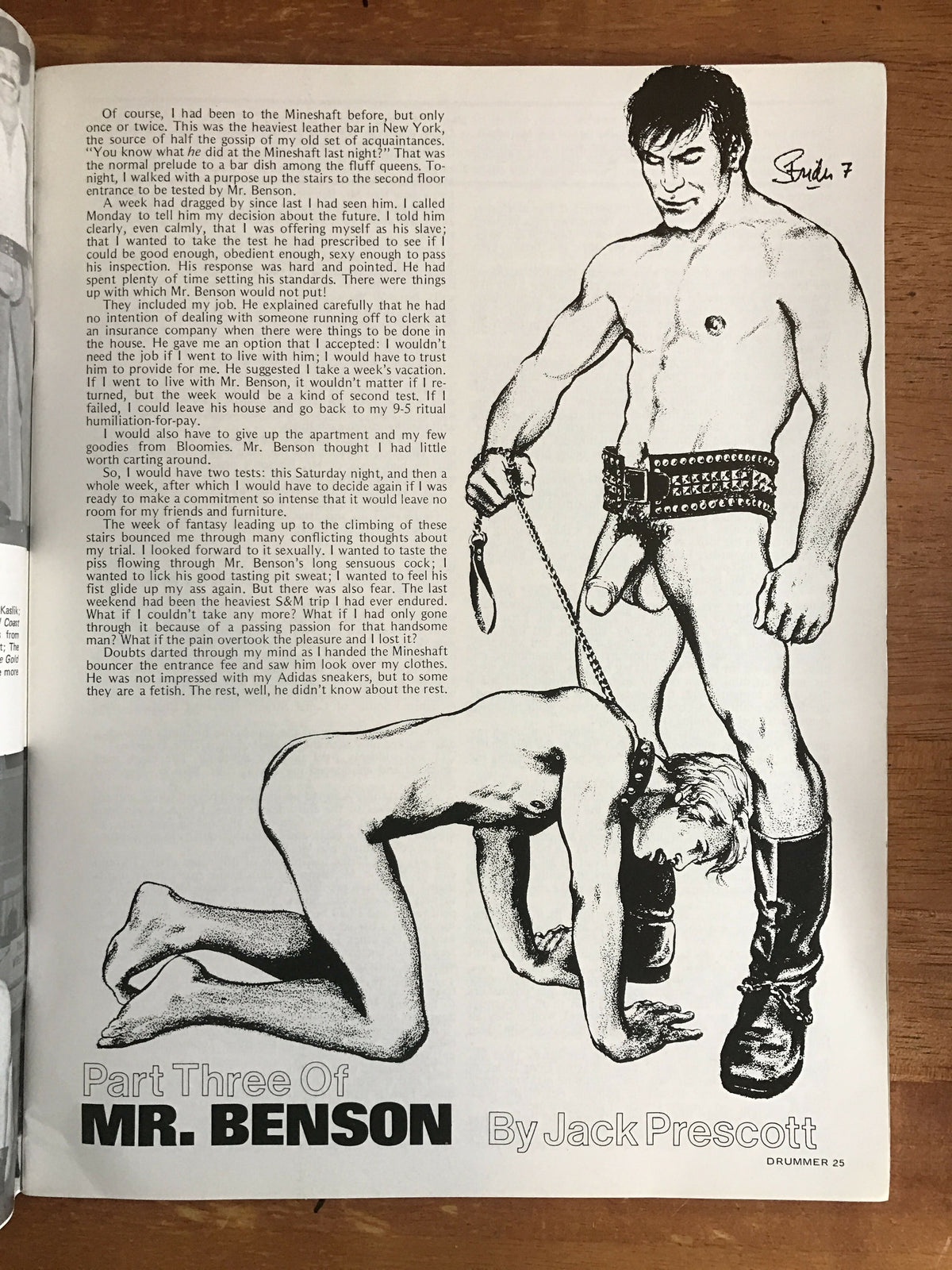 Drummer #31 Gay Men's Leather Magazine 1979 Shaving Sweat Spit Piss