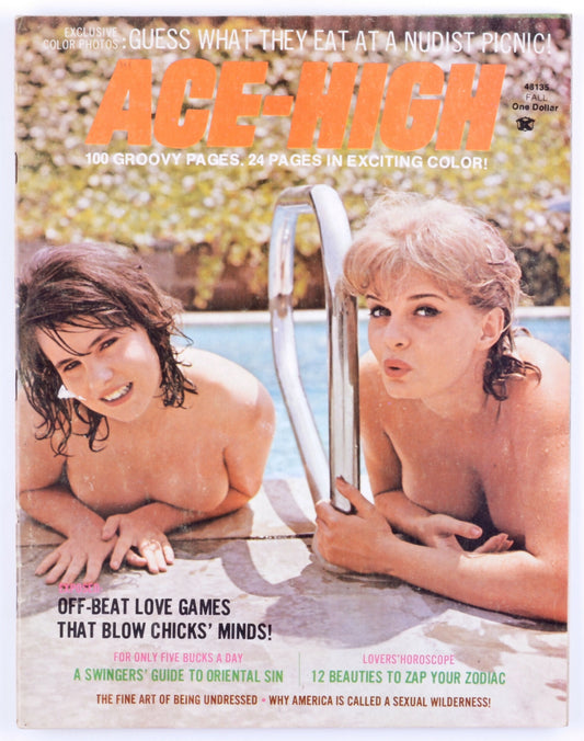 *Rare* ACE-HIGH Fall 1971 No. 11 Softcore Vintage Magazine