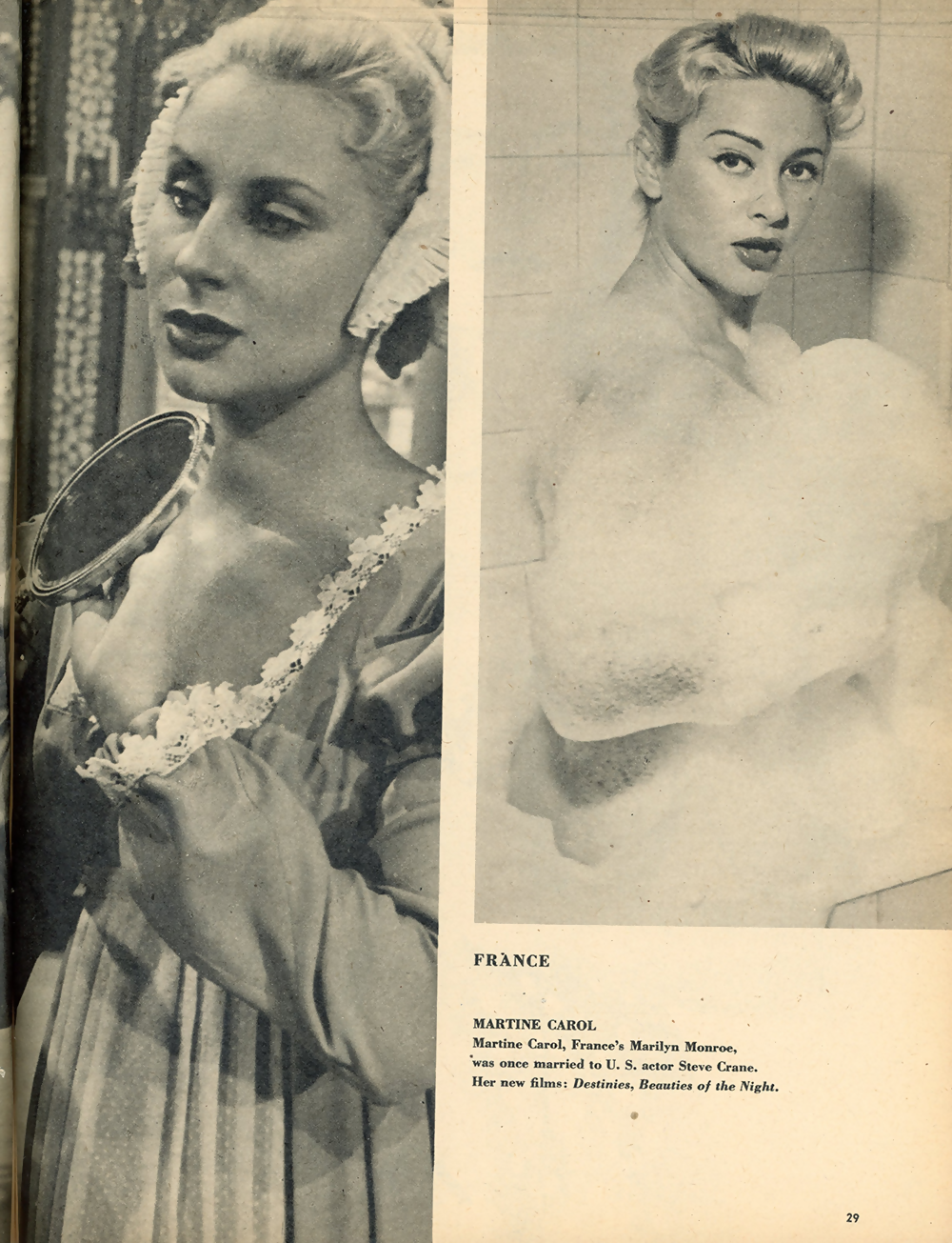 Europe'sTop Pin-Ups - Magazine -1954