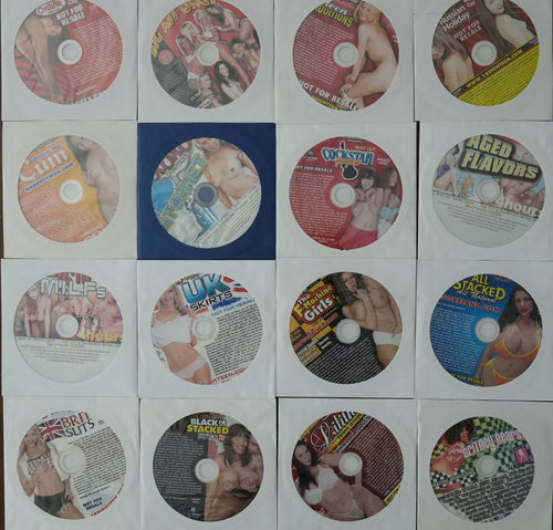 Lot of 16 XXX Supplemental DVD - Early to Mid 2000s - Lot #3