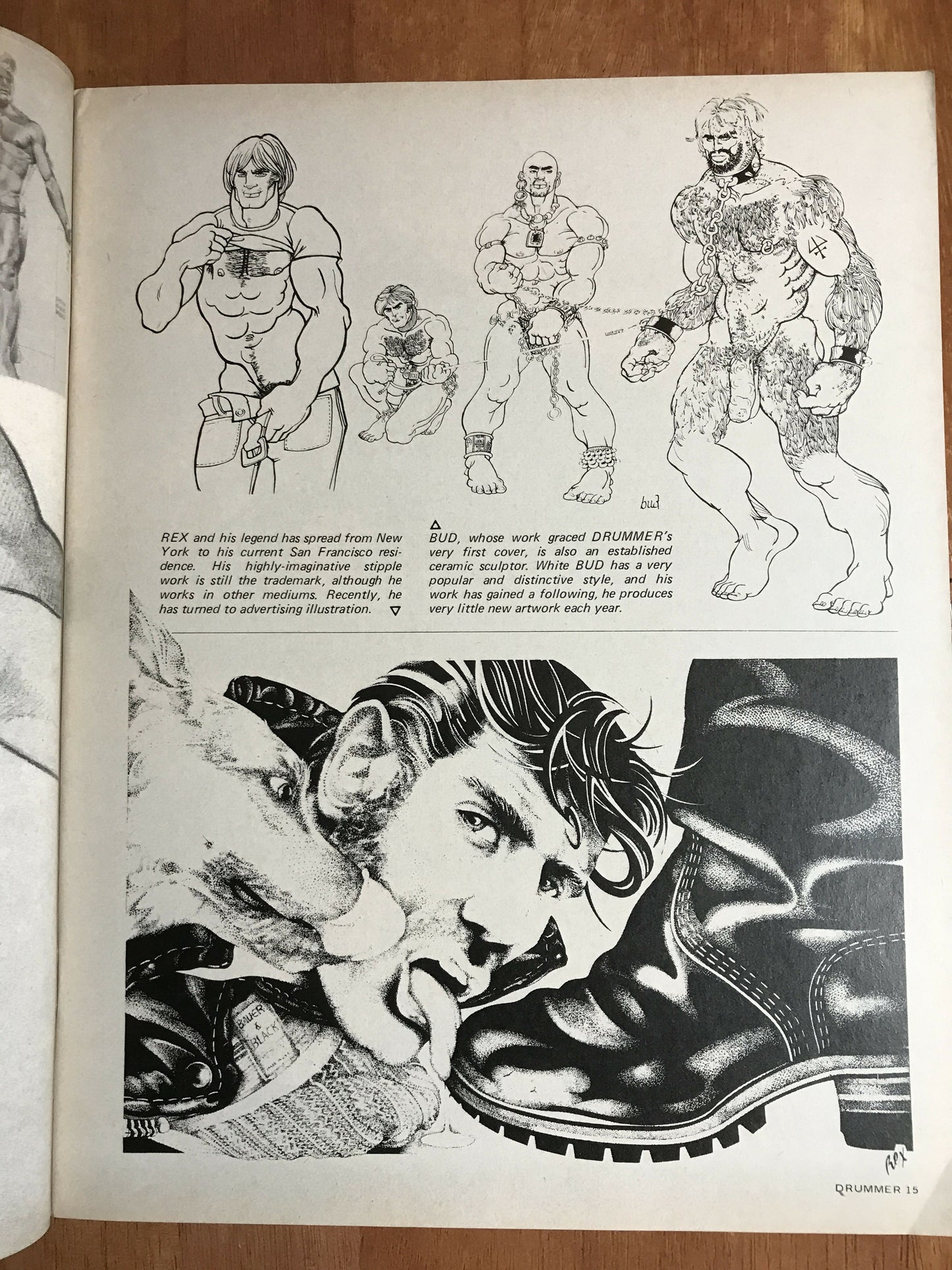 Drummer #38 Gay Men's Leather Magazine 1978 Macho Male