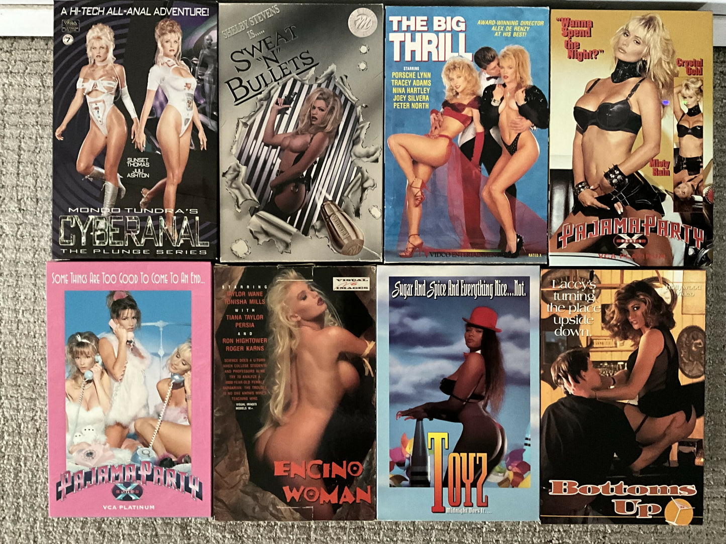 VHS 90s vintage porn - Lot 1