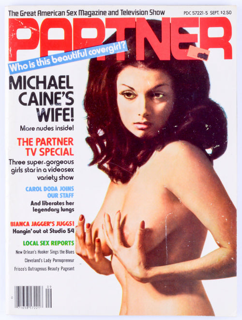 PARTNER September 1979 Vol. 1 No. 4 Vintage Softcore Adult Magazine - Carol Doda, Bianca Jagger