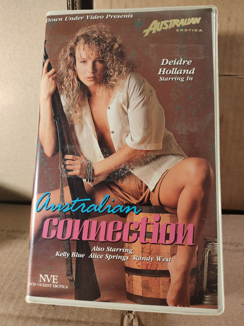 AUSTRALIAN CONNECTION DEIRDE HOLLAND AUSTRALIAN EROTICA 1989 XXX VINTAGE VHS
