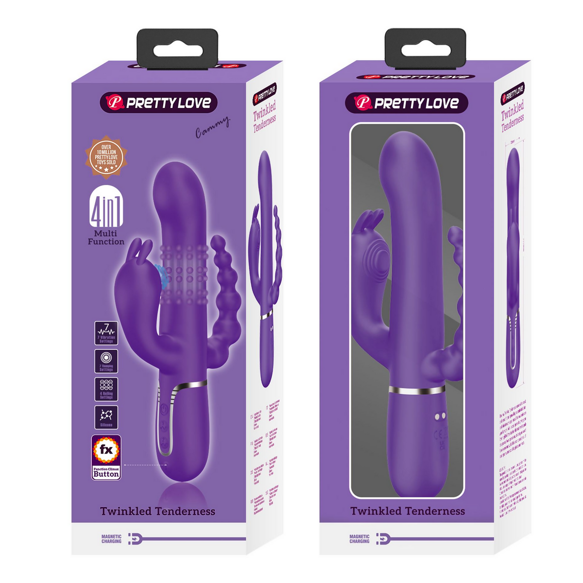 Pretty Love Cammy 4 in 1 Twinkled Tenderness Purple