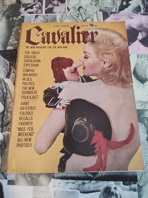 CAVALIER VINTAGE MEN'S MAGAZINE JULY 1964