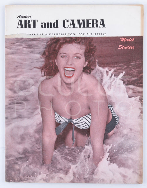 *Rare* Amateur Art and Camera Autumn 1957 Vol. 8 No. 2 Vintage Nude Art Adult Photography Magazine