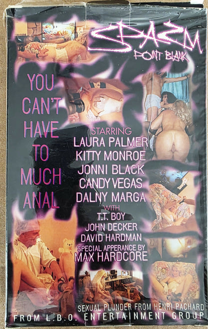 Spazm Point Blank - Out of Control VHS