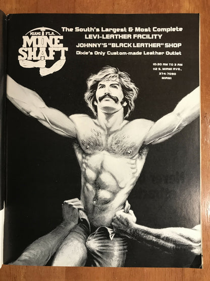 Drummer #38 Gay Men's Leather Magazine 1978 Macho Male