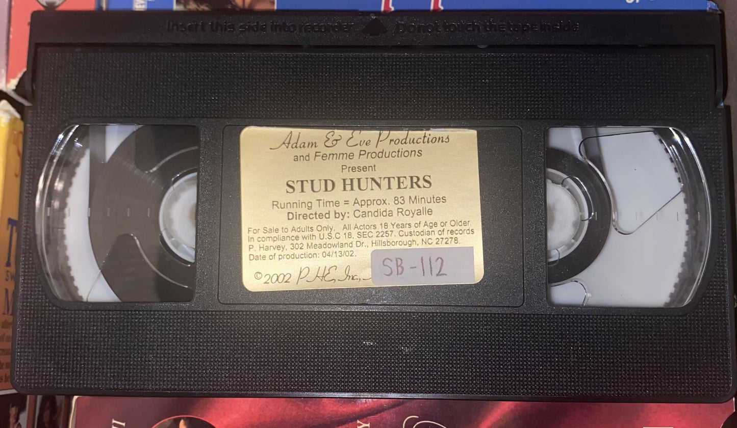 Stud Hunters VHS - Adam & Eve - Candida Royalle’s
