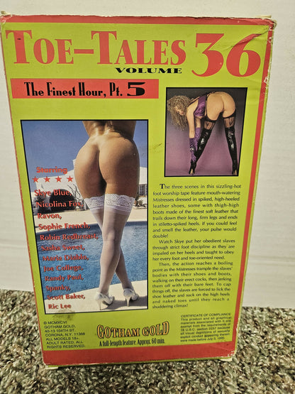 Toe Tales Vol 36, The finest hour, pt.5 VHS