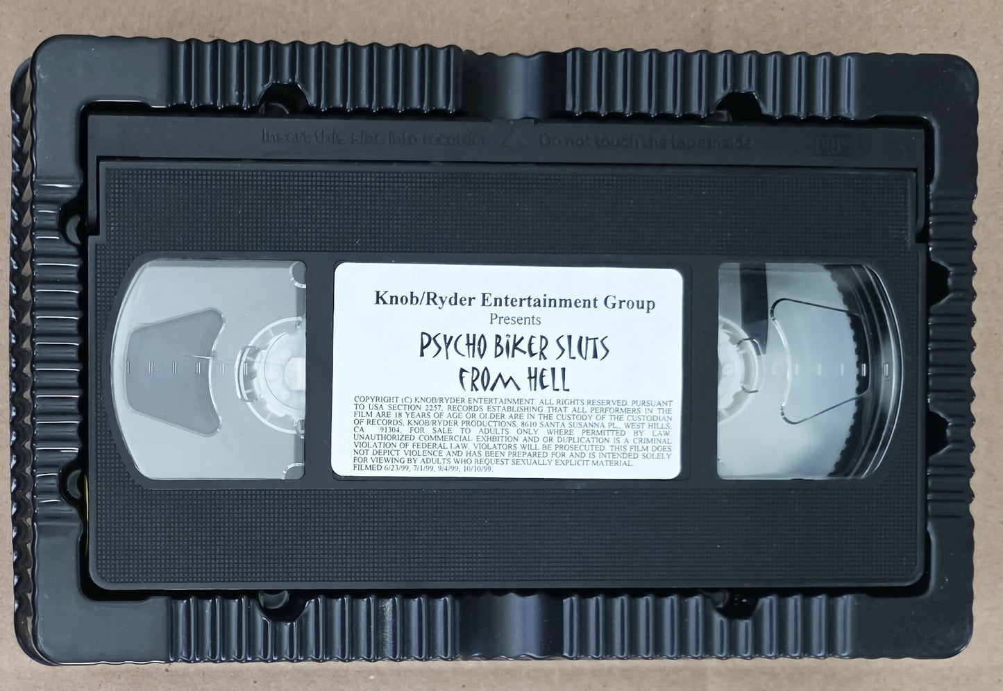 Psycho Biker Sluts From Hell (1999) VHS