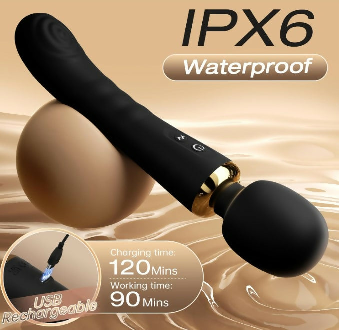 Allovü App-Controlled Wand Vibrator with AI Sync & Tapping Modes