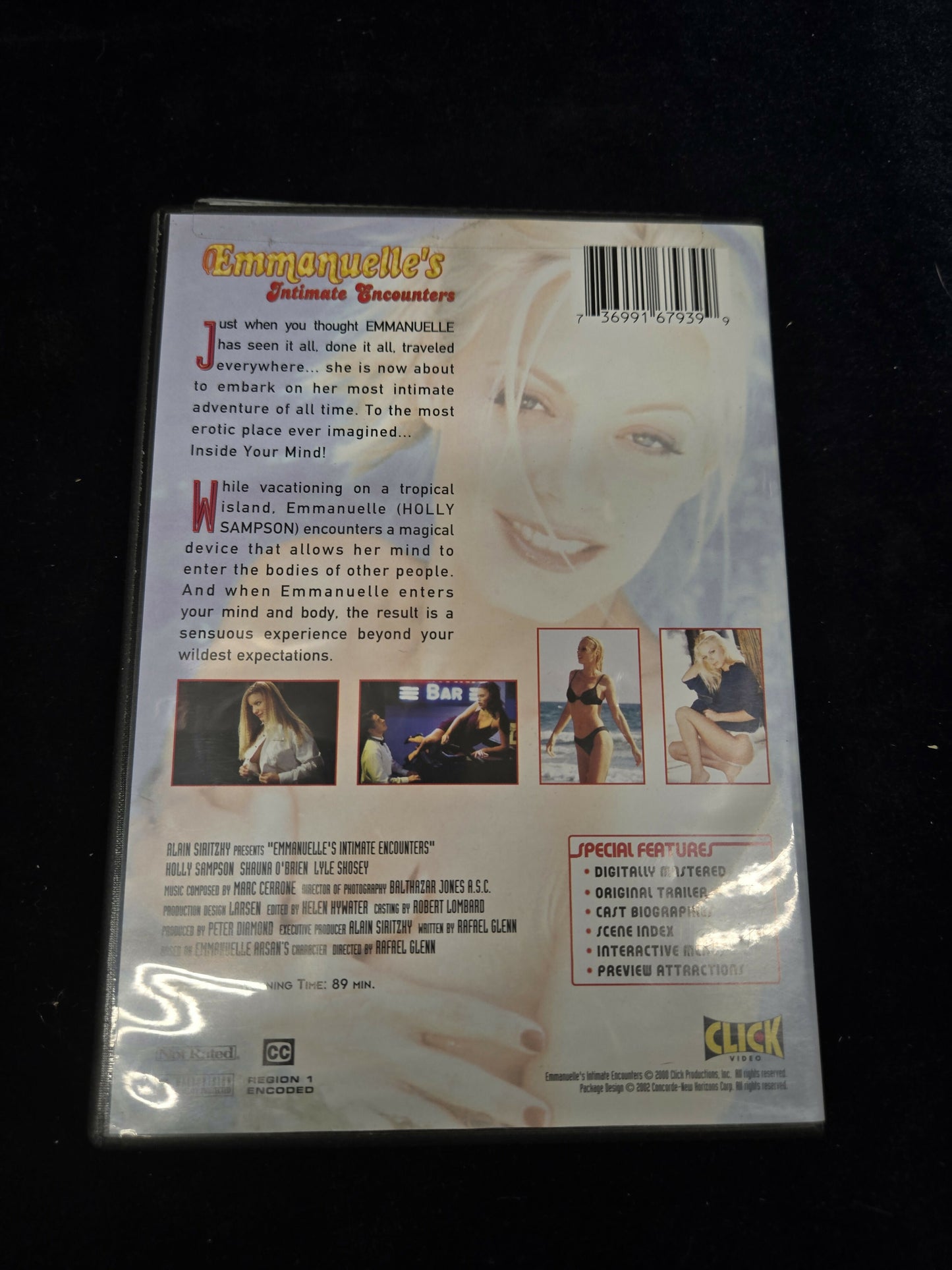 Kelly Sampson Emmanuelle's Intimate Encounters DVD