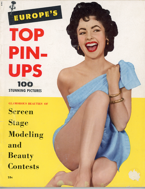 Europe'sTop Pin-Ups - Magazine -1954