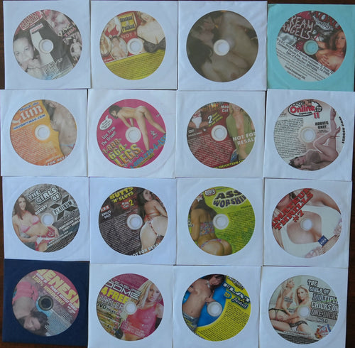 Lot of 16 XXX Supplemental DVD - Early to Mid 2000s - Lot #5
