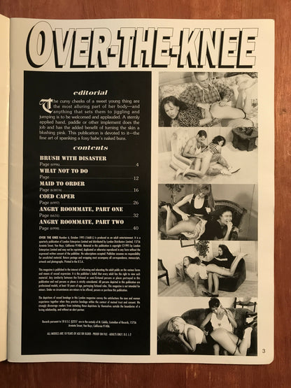 Over-The-Knee #6 1995 LDL Spanking Magazine