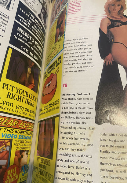 Hustler Erotic Video Guide 1989