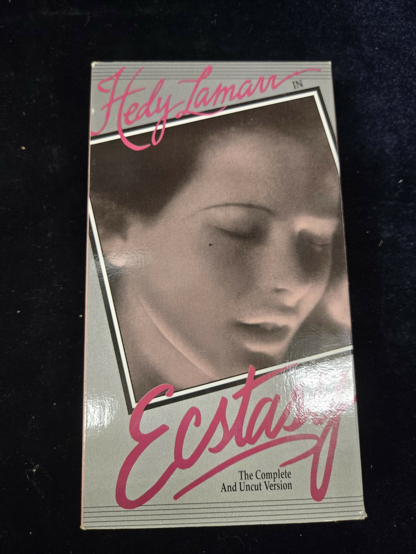 Hedy Lamarr in Ecstasy The Complete Uncut Version VHS