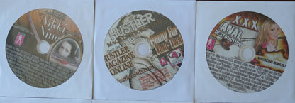 Lot of 9 XXX Hustler Supplemental DVDs - Mid 2000s - #4
