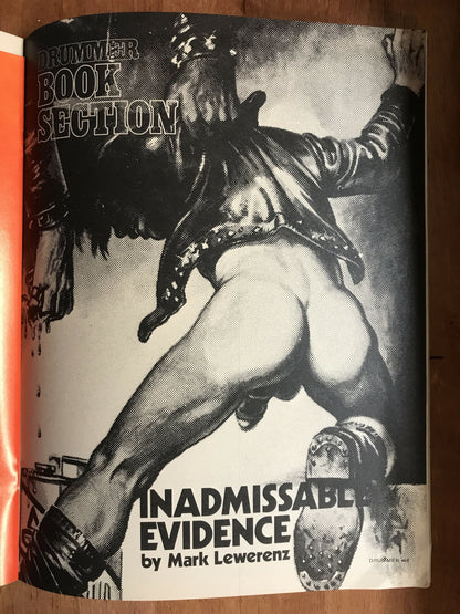 Drummer #34 Gay Men's Leather Magazine 1980 Nude Wrestling