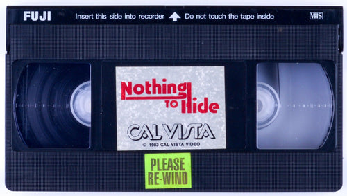 *Rare* NOTHING TO HIDE Adult VHS Tape CAL VISTA VIDEO 1983 Winner of 9 Awards - Erica Boyer, Chelsea Manchester, Holly McCall, Raven Turner, John Leslie