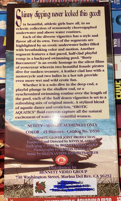 Erotic Aquatics VHS