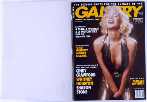Gallery Vintage Softcore Adult Magazine August 1993