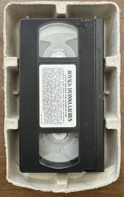 Royals: Dyanna Lauren (2001) VHS