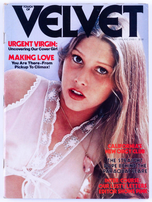 VELVET Vintage Softcore Adult Magazine Vol. 2 No. 1 September 1978 Includes Poster