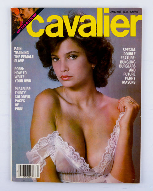 Cavalier December/January 1981 Vintage Softcore Adult Magazine