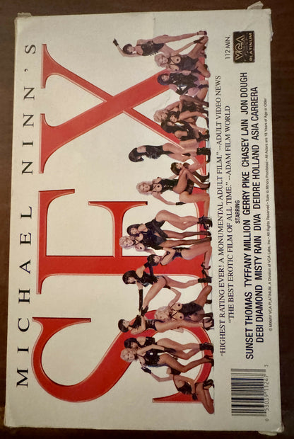 Michael Ninn's Sex (1994) VHS