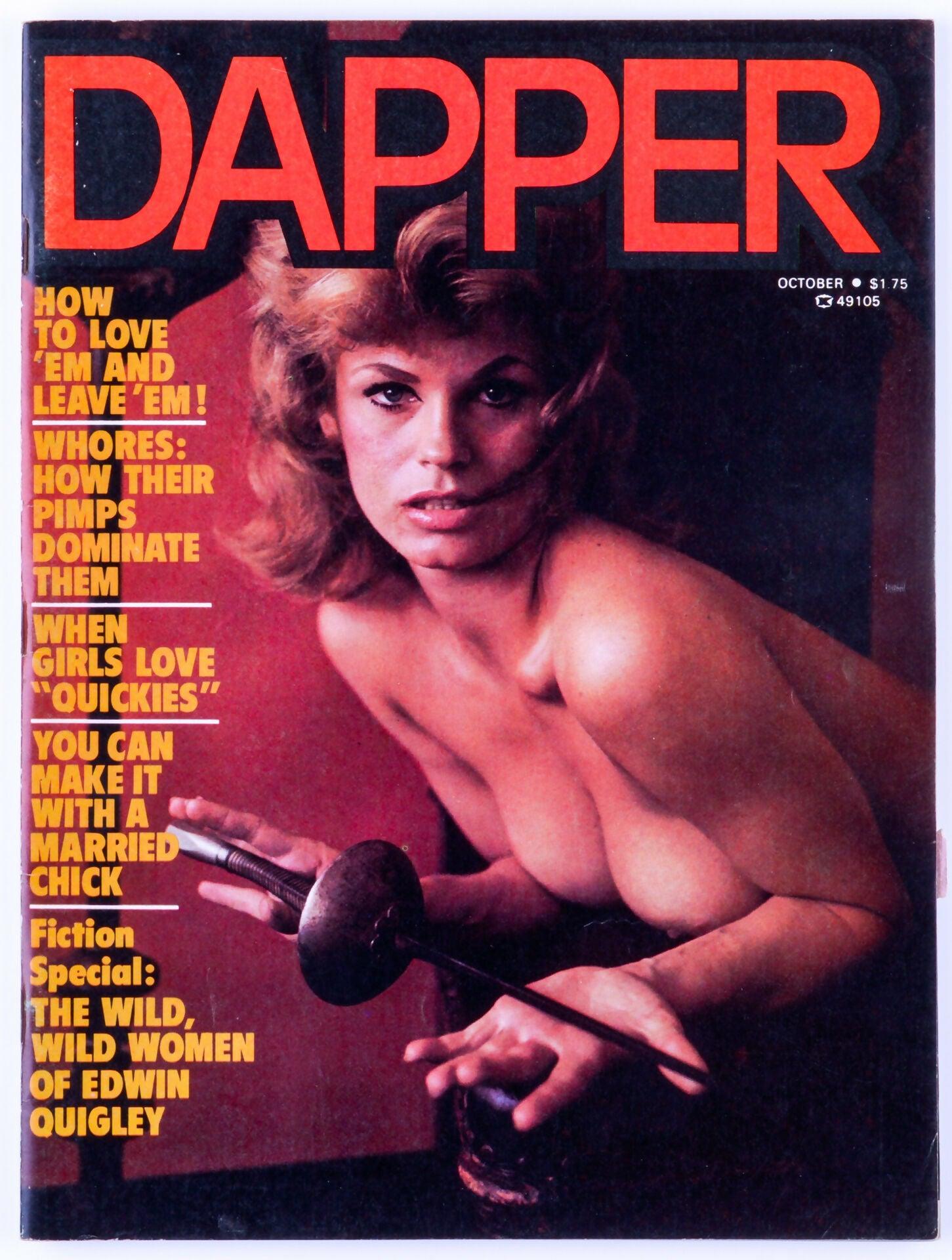 DAPPER Vintage Softcore Adult Magazine Vol. 13 No. 1 October 1977 - XXX Marketplace