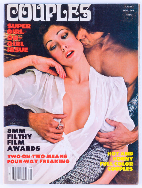 COUPLES September 1978 Vol. 1 No. 2 Softcore Vintage Adult Magazine
