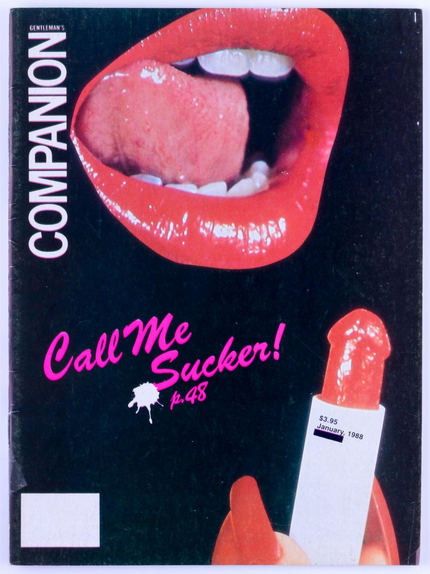 GENTELMAN'S COMPANION Vintage Softcore Adult Magazine Vol. 8 No. 2 January 1988 - XXX Marketplace