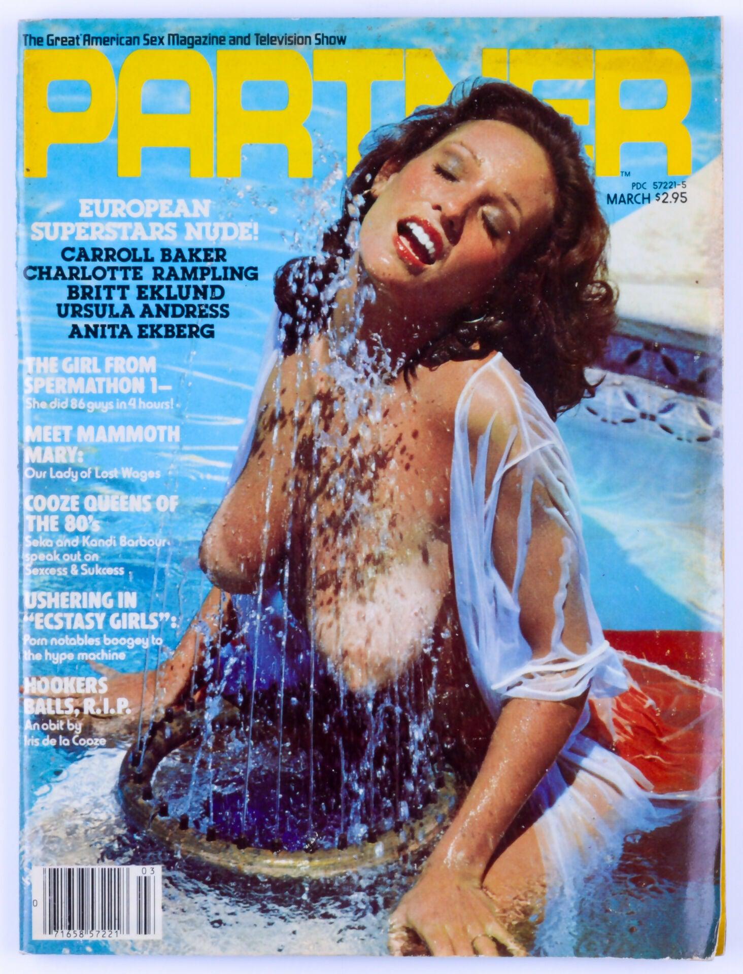 PARTNER March 1980 Vol. 1 No. 10 Vintage Softcore Adult Magazine - Seka, Kandi Barbour - XXX Marketplace
