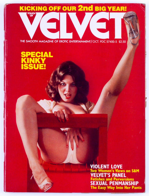 VELVET Vintage Softcore Adult Magazine Vol. 2 No. 1 October 1978