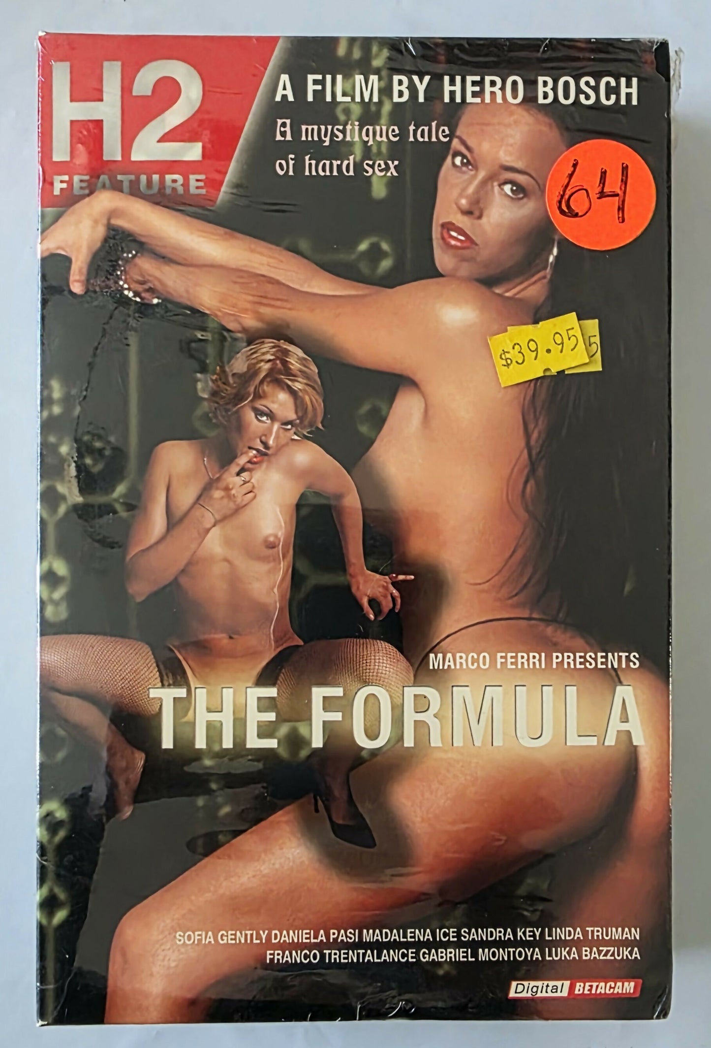 H2 Video The Formula (2002) VHS