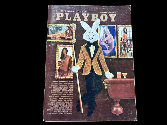 Vintage Playboy Magazine January 1972