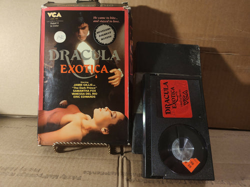 DRACULA EXOTICA VANESSA DEL RIO JAMIE GILLIS XXX VCA VIDEO VINTAGE BETAMAX 1980