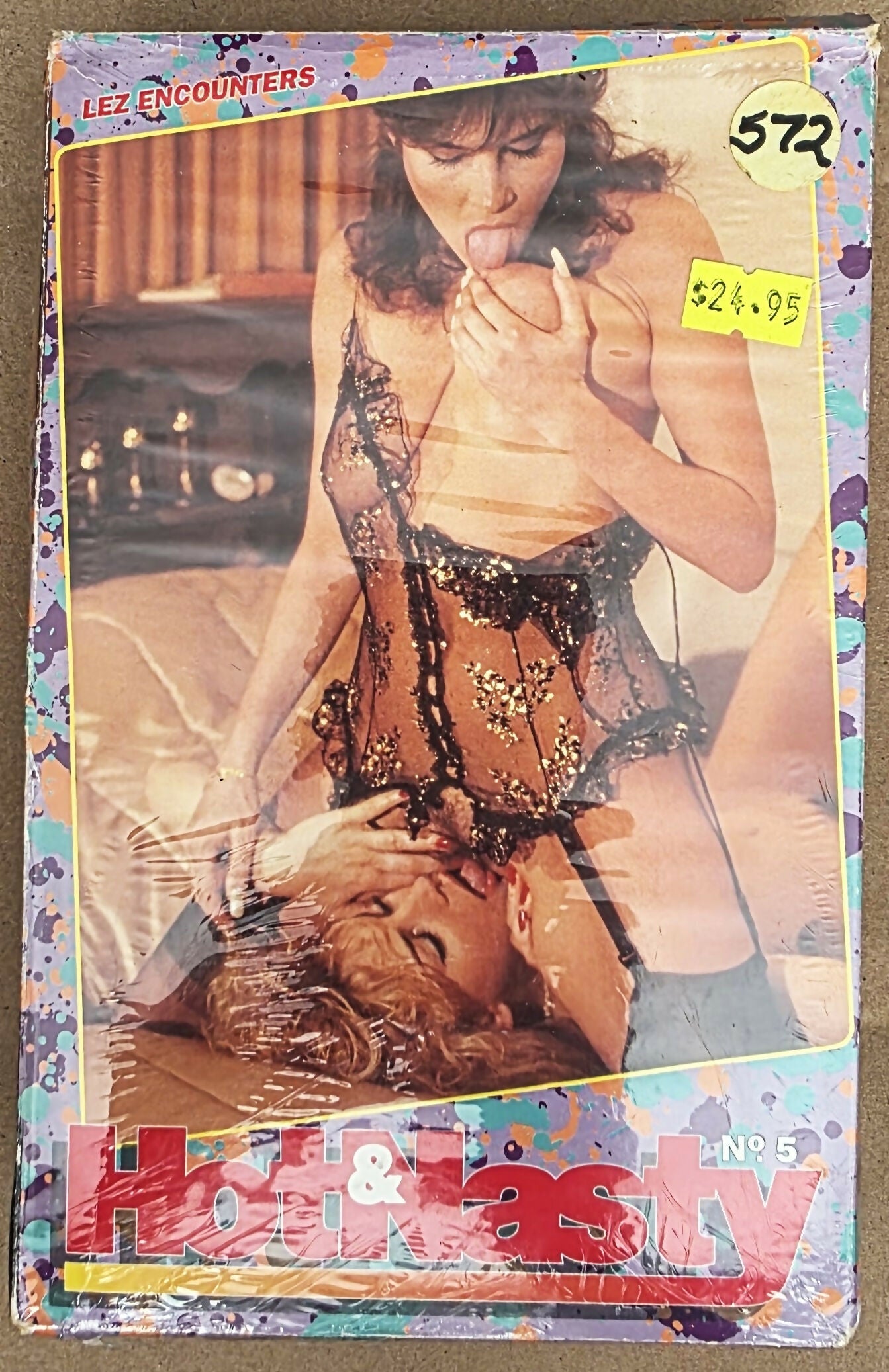 Hot & Nasty No. 5 - Lez Encounters (1991) VHS