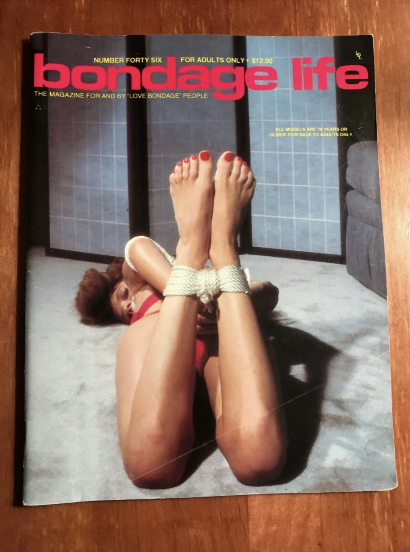 BONDAGE LIFE #46 1991, LDL Harmony Female Bondage Magazine