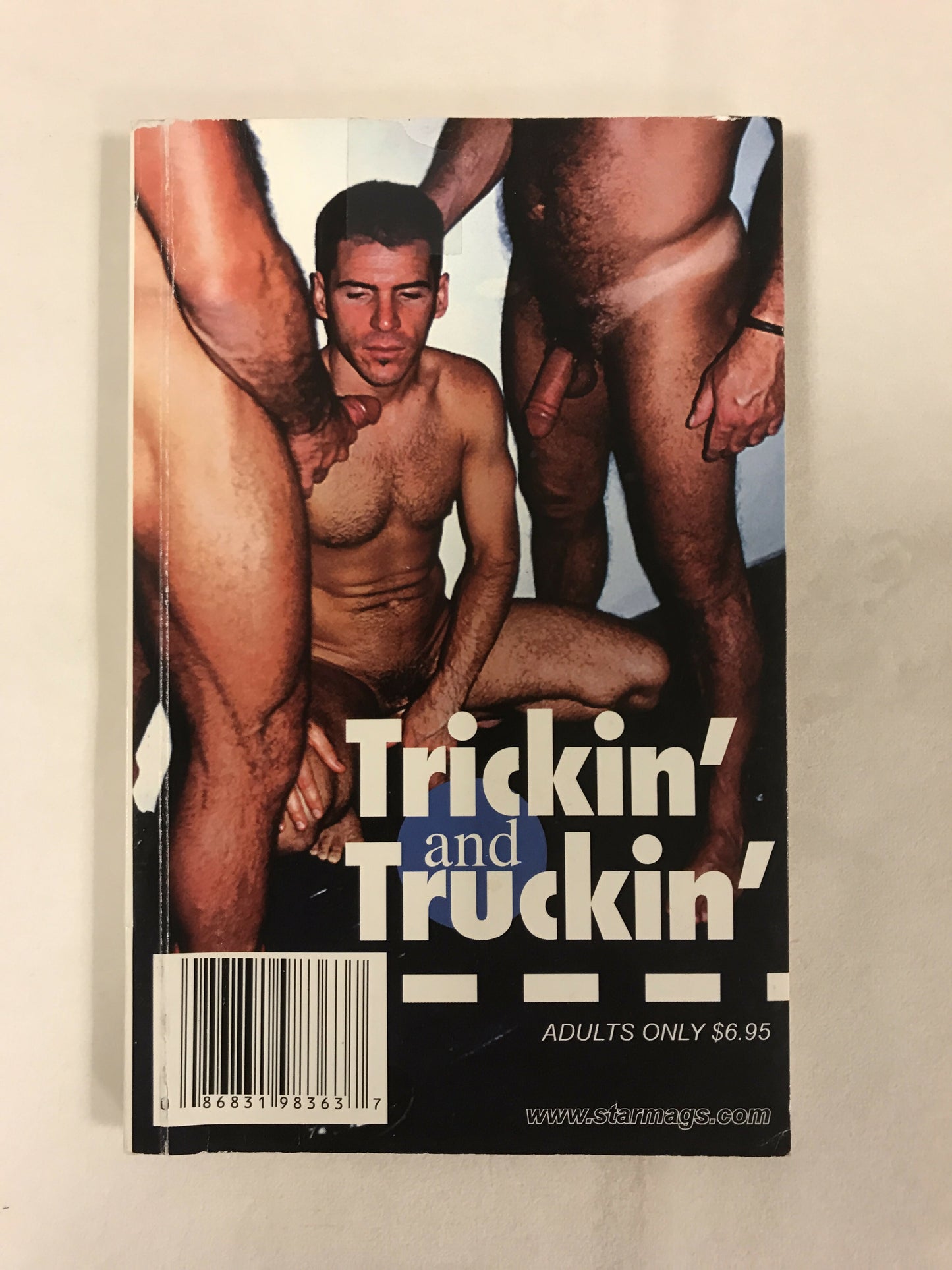 Vintage gay pulp book “Trickin’ and Truckin’ ” Starmags GE-130