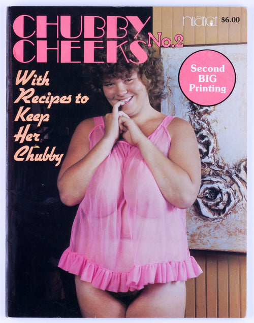 *Rare* CHUBBY CHEEKS 1982 Vol. 1 No. 2 Softcore Vintage Adult BBW Magazine