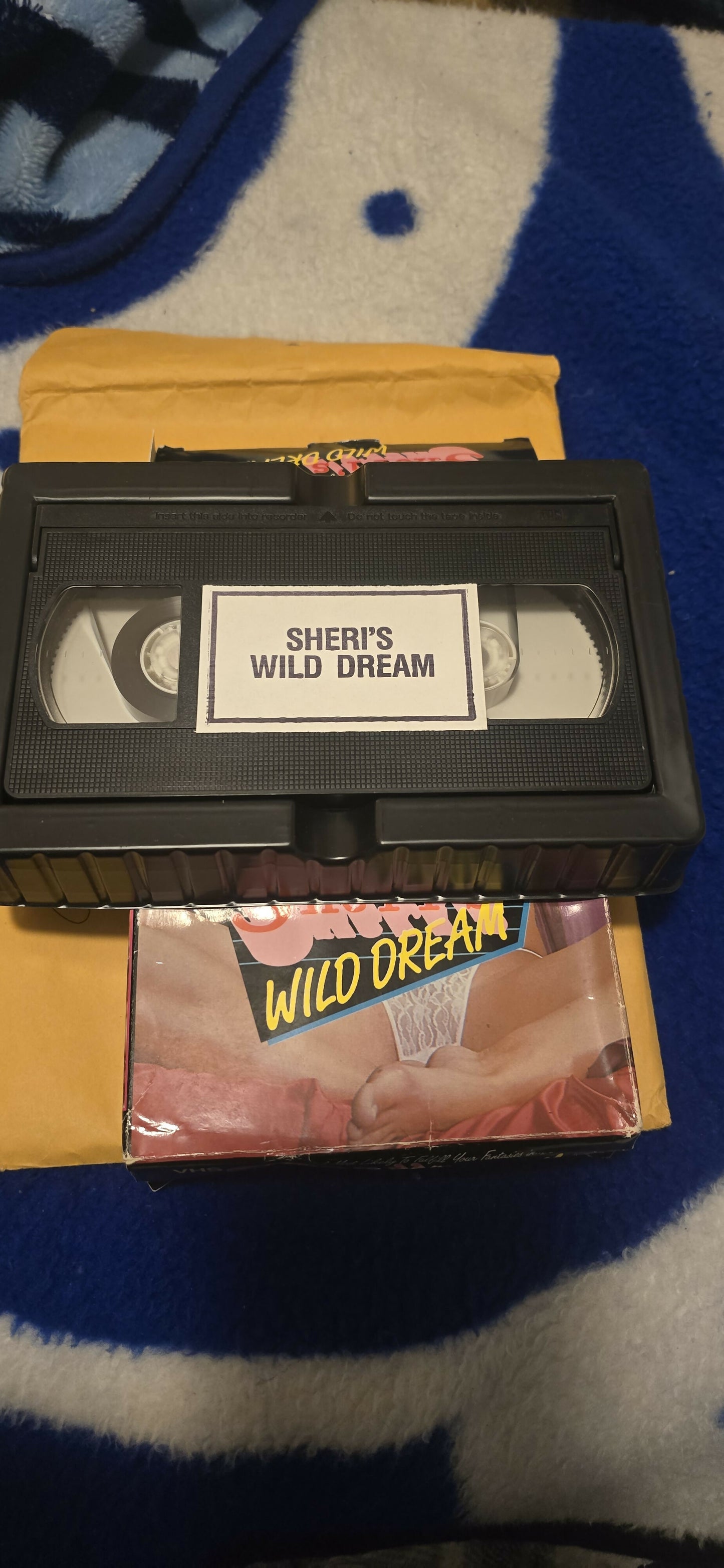 Sheri’s Wild Dream VHS - Starring Sheri St. Clair - Vintage 1980s Adult Video - Lime Light