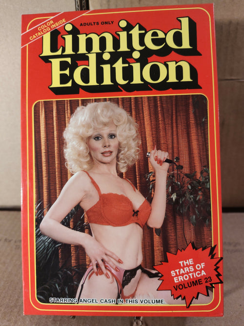 LIMITED EDITION (SWEDISH EROTICA) VOL.23 ANGELA CASH RARE XXX VINTAGE VHS 1980