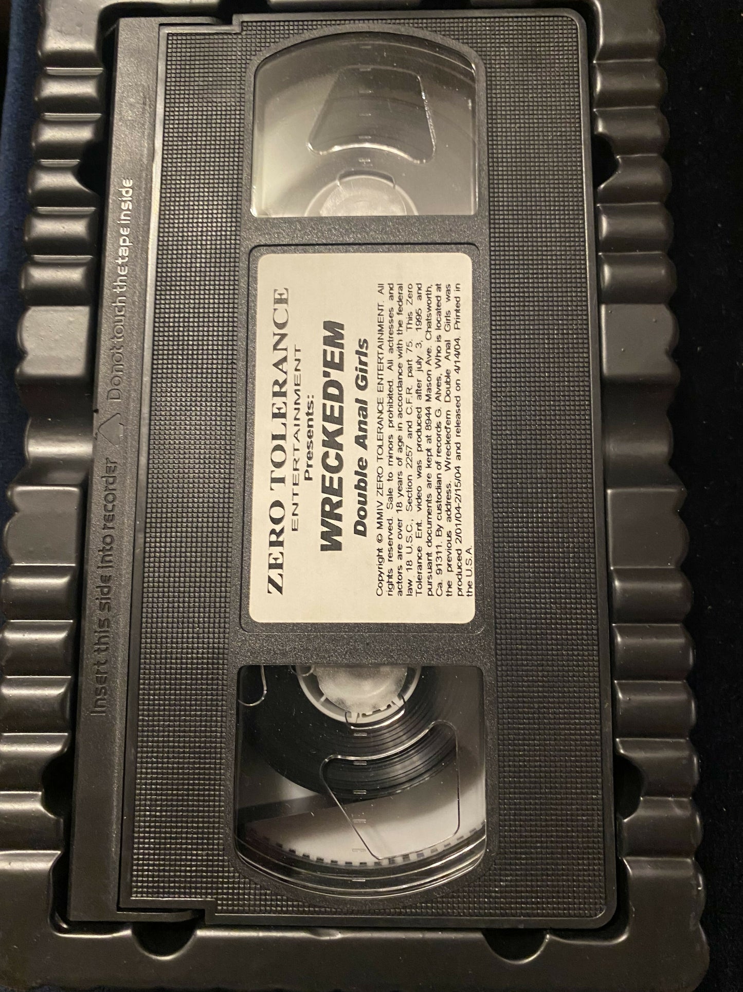 Wrecked ‘Em VHS Zero Tolerance
