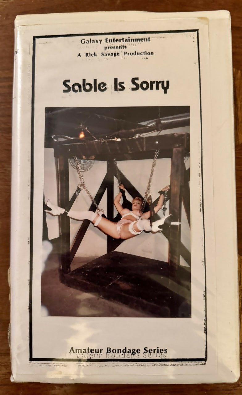 Sable Is Sorry (1996, VHS)