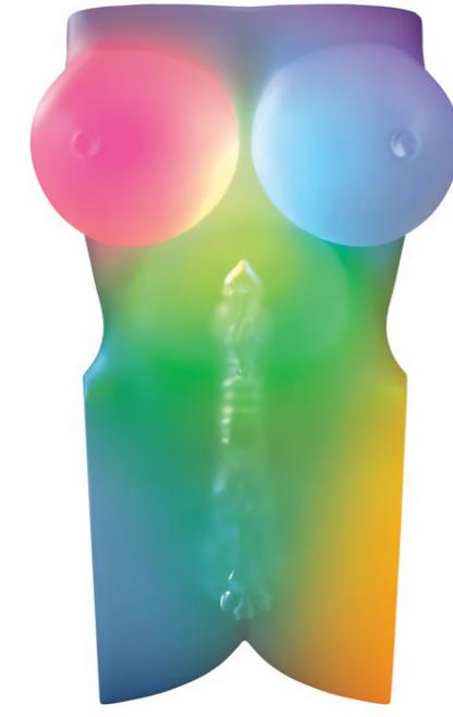 Pdx Elite After Dark Series Go-Go Bator Led Mega Masturbator - Frosted